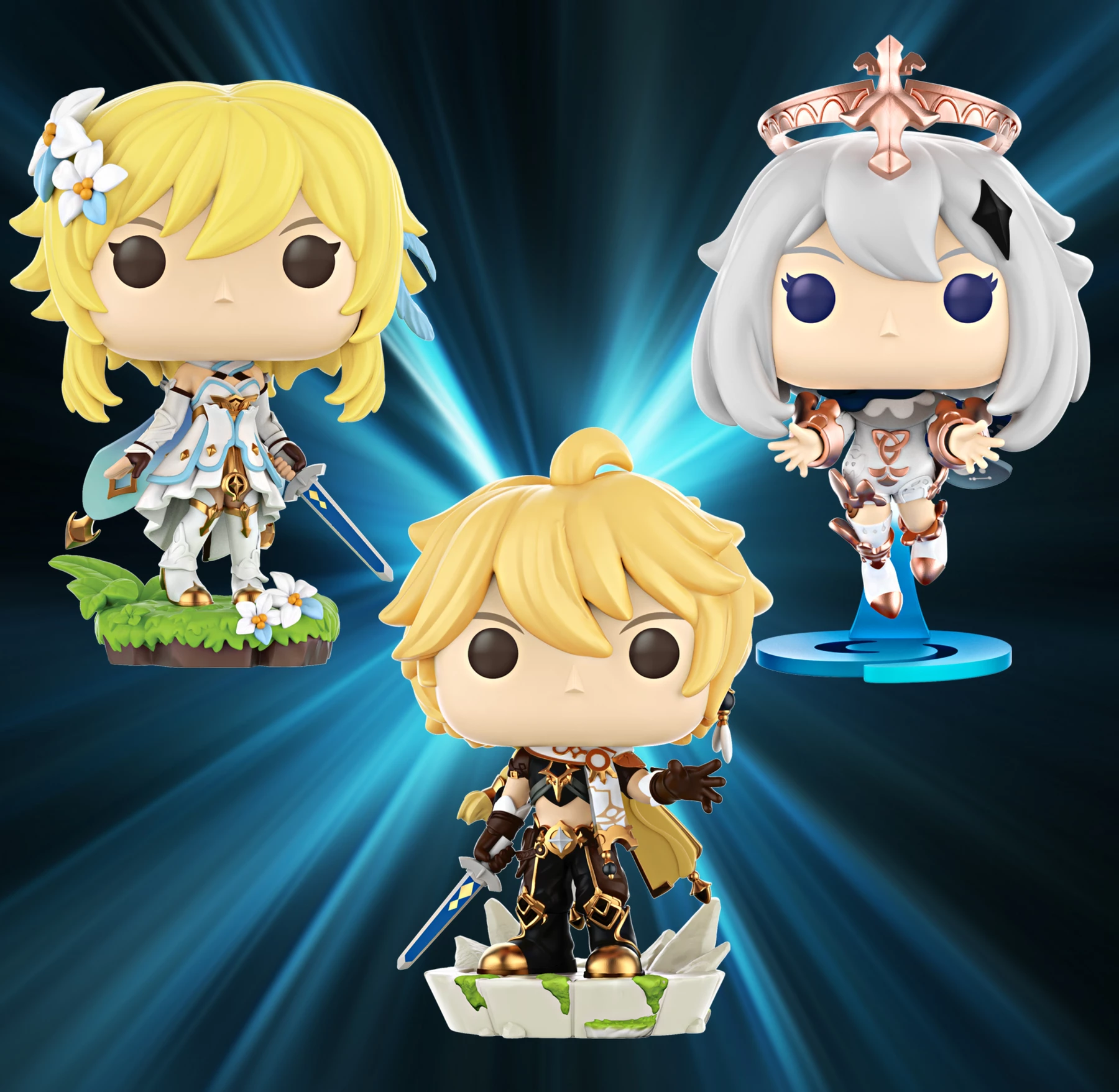 Buy ???? Genshin Impact Funko Pop! Complete Set Of 3 ???? 1 Buy ???? Genshin Impact Funko Pop! Complete Set Of 3 ????