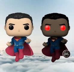 Cheapest ???? Justice League Funko Pop! Superman (Blue Suit) #1123 Set Of 2 CHASE & Common ????