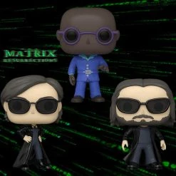 Discount ???? The Matrix Resurrections Funko Pop! Back To The Matrix Bundle (Set Of 3) ????