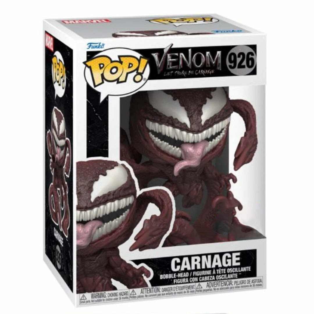 Hot Sale ???? Venom: Let There Be Carnage Funko Pop! Carnage (with Tendrils) (2021 Fall Convention) (Shared Sticker) #926 ⌛ 2 Hot Sale ???? Venom: Let There Be Carnage Funko Pop! Carnage (with Tendrils) (2021 Fall Convention) (Shared Sticker) #926 ⌛ - Image 2