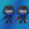 Coupon ???? Halo Infinite Funko Pop! Spartan Mark V [B] (with Energy Sword) #21 Set Of 2 (CHASE & Common) ????