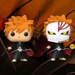 Best deal ???? Bleach Funko Pop! Ichigo (Bankai Tensa Zangetsu) #1087 Common & CHASE ????