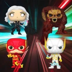 Buy ???? The Flash Funko Pop! Complete Set Of 4 (Funko Fair 2021) ????