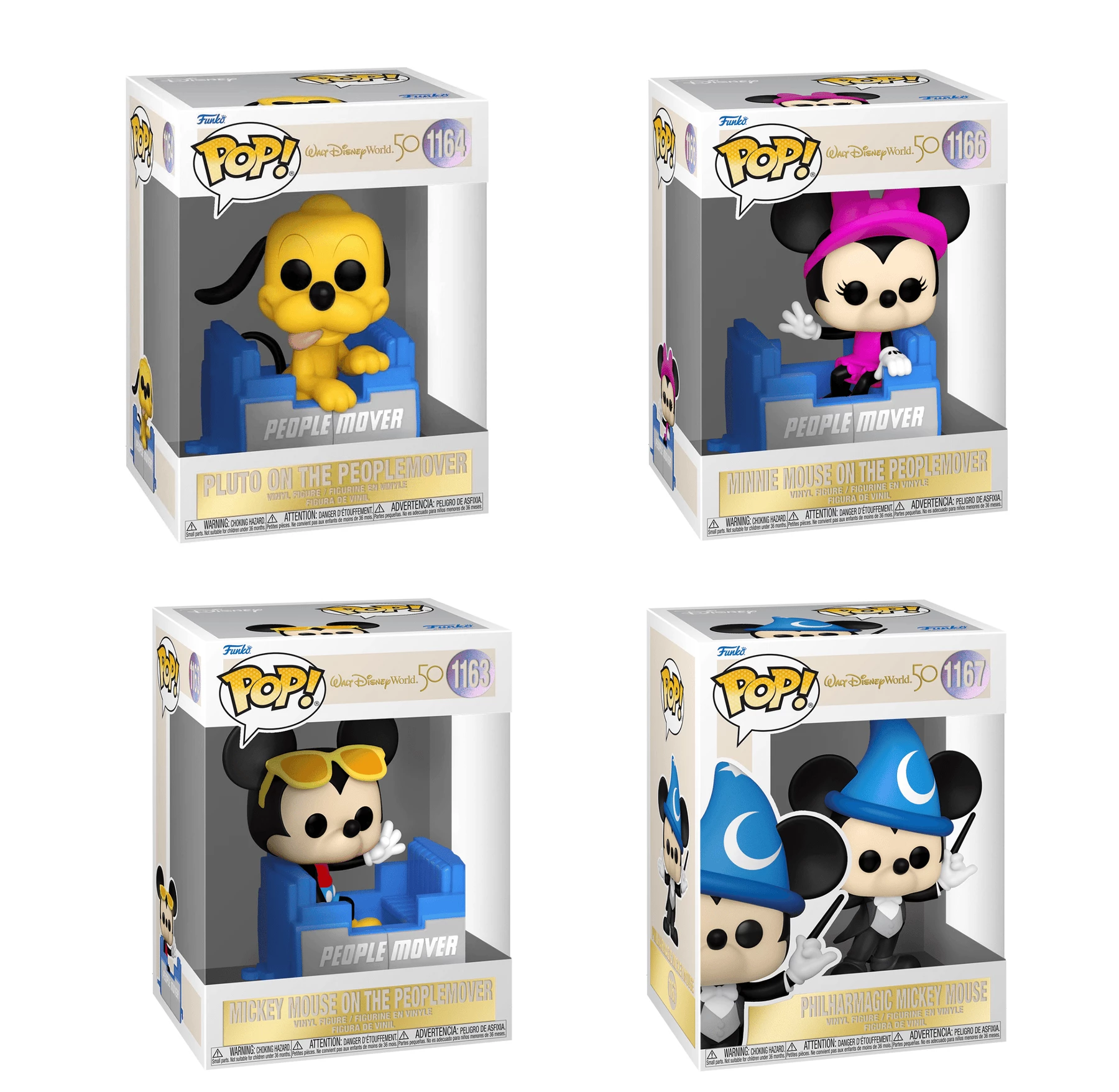 Coupon ???? Walt Disney World 50th Funko Pop! Complete Set Of 4 ???? 2 Coupon ???? Walt Disney World 50th Funko Pop! Complete Set Of 4 ???? - Image 2