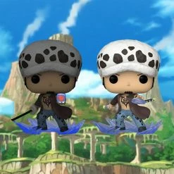Top 10 ???? One Piece Funko Pop! Trafalgar Law (Room Attack) #1016 Common & CHASE ✔️