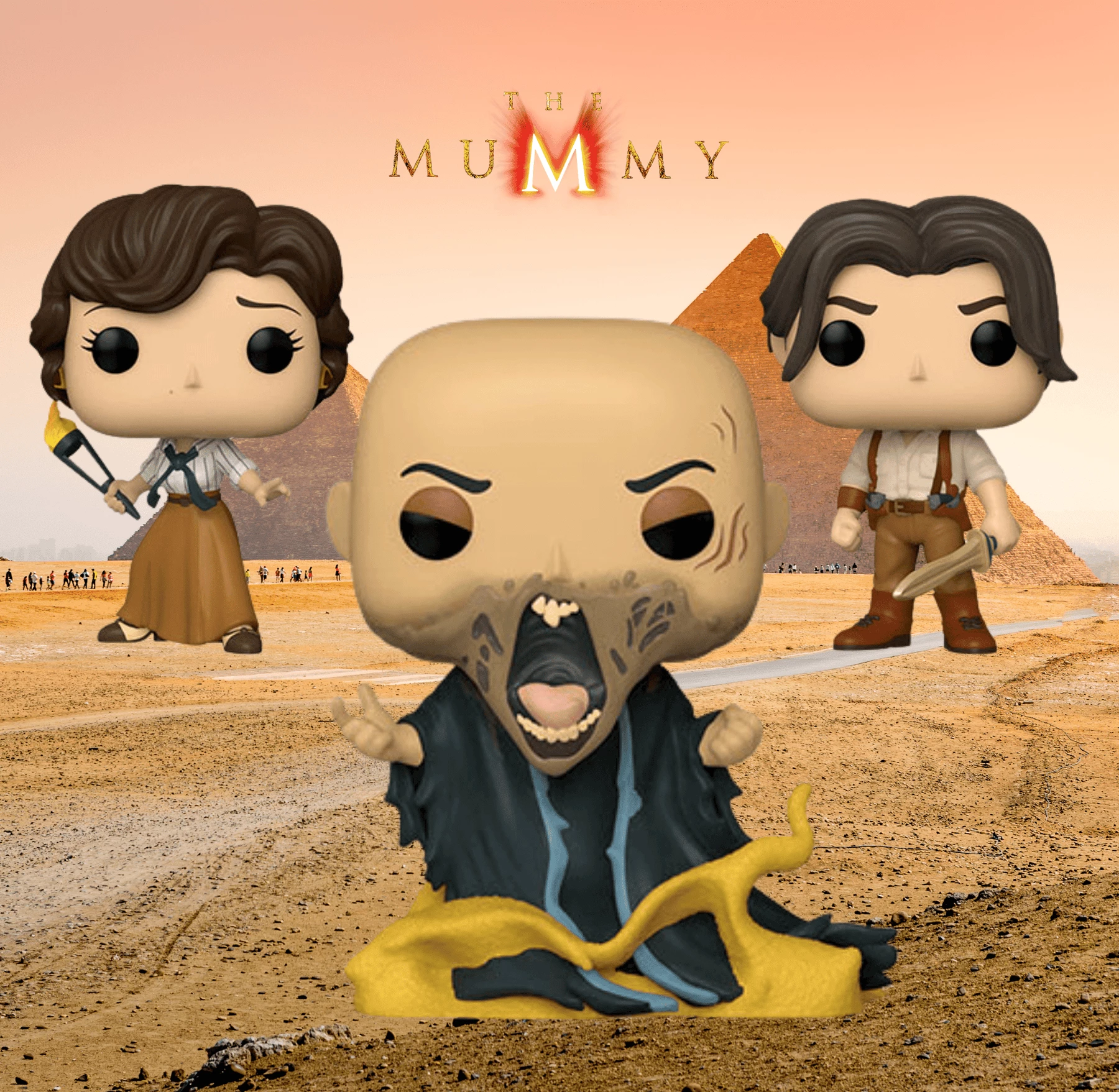 Brand new ???? The Mummy Funko Pop! Complete Set Of 3 ???? 1 Brand new ???? The Mummy Funko Pop! Complete Set Of 3 ????