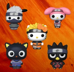 Buy ???? Naruto Shippuden X Hello Kitty Funko Pop! Complete Set Of 5 ????
