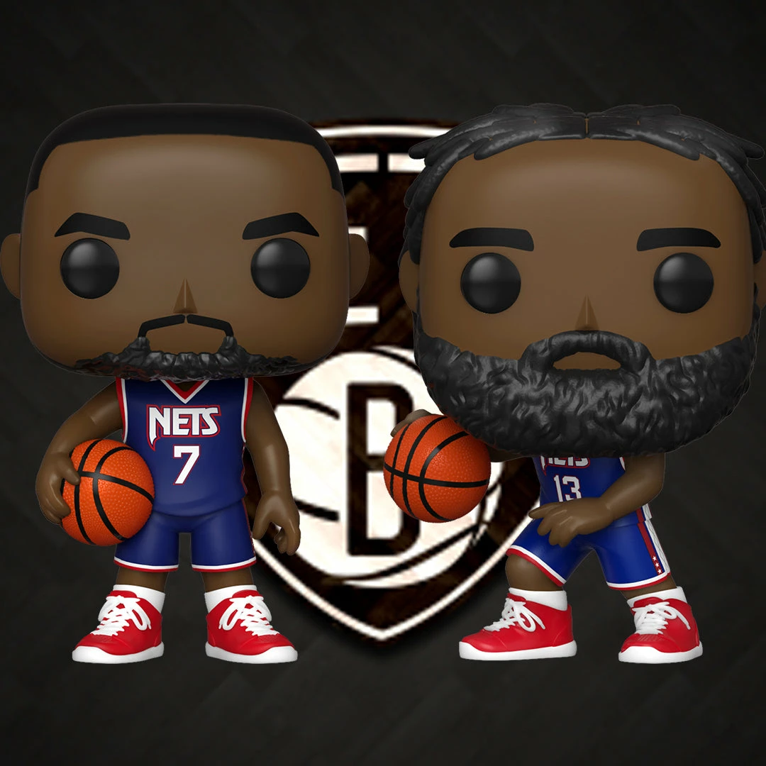 Best deal ???? NBA Nets Funko Pop! Set Of 2 (Navy Jersey) (CE'21) (Durant & Harden) ???? 1 Best deal ???? NBA Nets Funko Pop! Set Of 2 (Navy Jersey) (CE'21) (Durant & Harden) ????