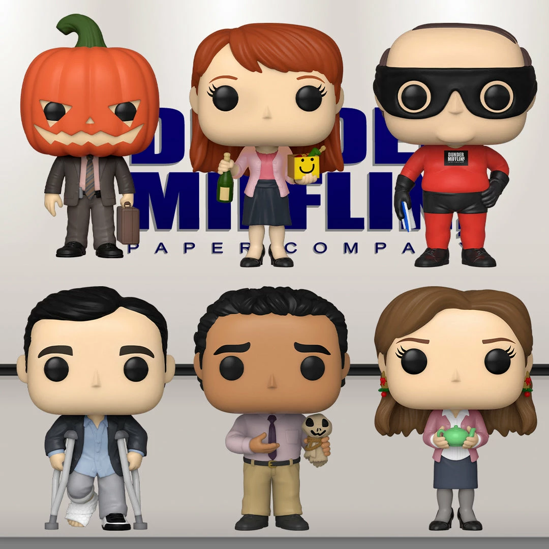 Outlet ???? The Office Funko Pop! Complete Set Of 6 ✨ 1 Outlet ???? The Office Funko Pop! Complete Set Of 6 ✨