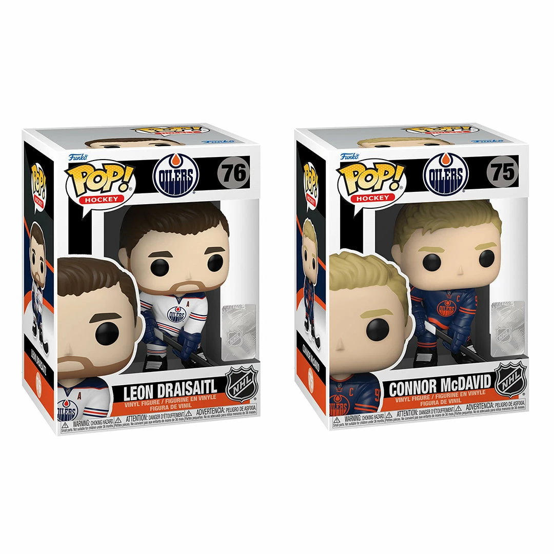 Flash Sale ???? NHL Oilers Funko Pop! Set Of 2 (Leon & Connor) ???? 2 Flash Sale ???? NHL Oilers Funko Pop! Set Of 2 (Leon & Connor) ???? - Image 2
