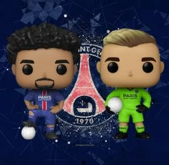 Hot Sale ???? Paris Saint-Germain Funko Pop! Set Of 2 (Keylor Navas & Marquinhos) ????
