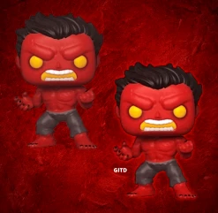 Flash Sale ???? Marvel Funko Pop! Red Hulk #854 Common & CHASE ⌛